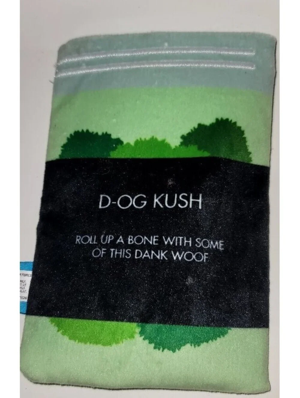 BARKBOX 4/20 COLLECTION (D)OG KUSH NUGS WEED PET TOY PLUSH M/L NWT